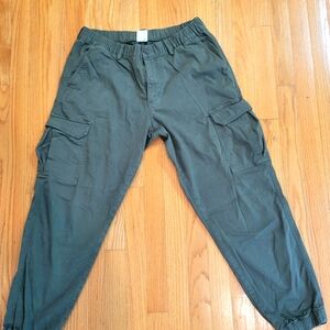 Bearbottom Cargo Jogger, Army Green, Large